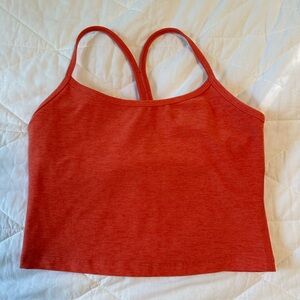 Beyond Yoga Spacedye Slim Racerback Cropped
Tank Fresh Coral Heather Small